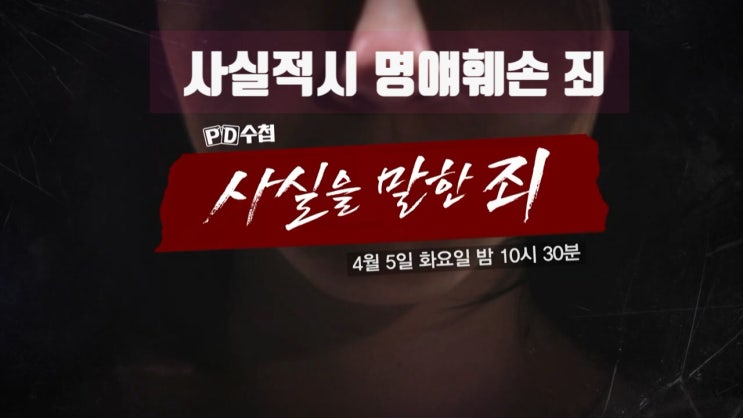 사실적시 명예훼손 죄 사실을 말했는데 죄 김병지 아들 학폭 재판 결과 한국에만 있는 법 pd수첩