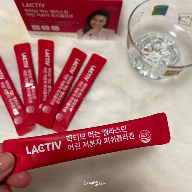 저분자피쉬콜라겐, 오은영콜라겐 '락티브 먹는 엘라스틴' 효능과 맛있게먹는법