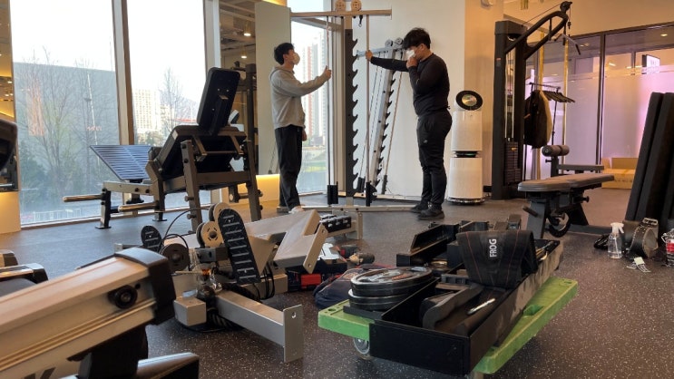  멀티랙 이전설치 서울 신당동에서 목동