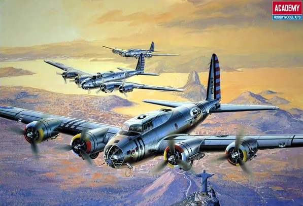  아카데미과학 1/72 B-17B 플라잉 포트리스 - 설명서