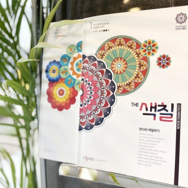  시니어 컬러링북 부모님선물 쉬운 색칠공부 컬러링 성인 취미 드로잉 노인 치매예방책 태교