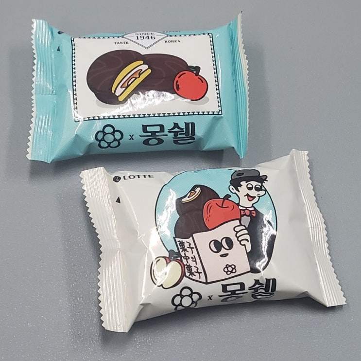  몽쉘 사과잼 로투케익 태극당 콜라보라보
