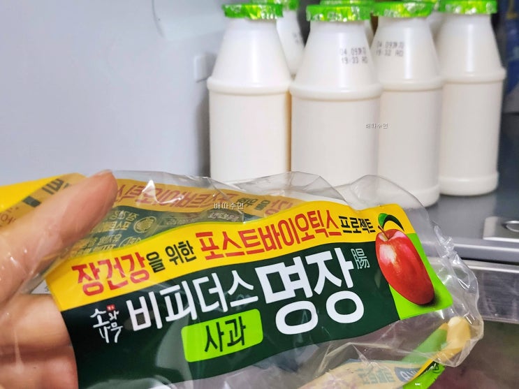  소와나무 비피더스 명장 무라벨 요구르트
