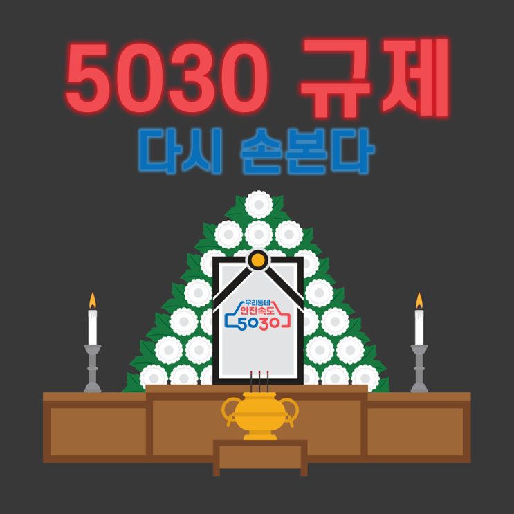 [홍스사회이슈] '안전속도 풀린다' 정부, 5030 규제 완화