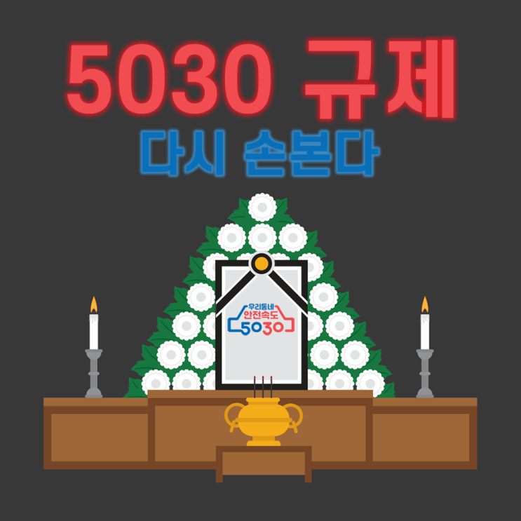  [홍스사회이슈] '안전속도 풀린다' 정부, 5030 규제 완화