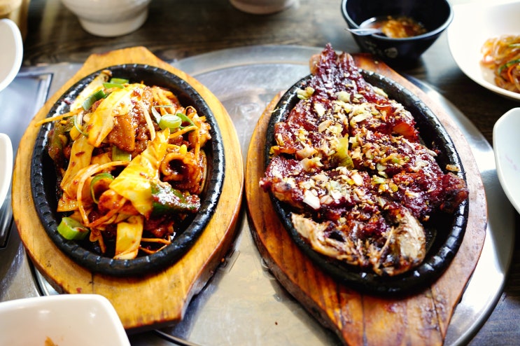  의왕 쌈밥 맛집, 마당기픈집