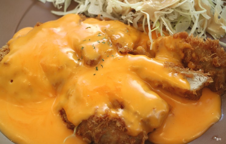  대치동 맛집 부엉이돈까스 추천메뉴 치즈돈까스와 명란크림우동
