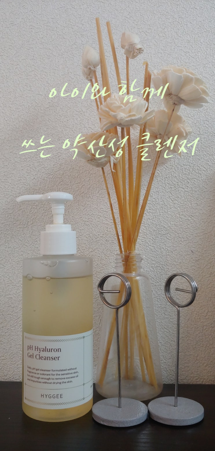 [내돈내산] 약산성 히알루론 젤 클렌저, 아이와 함께 사용해요, 찐 추천 템 feat. HYGGEE (휘게)