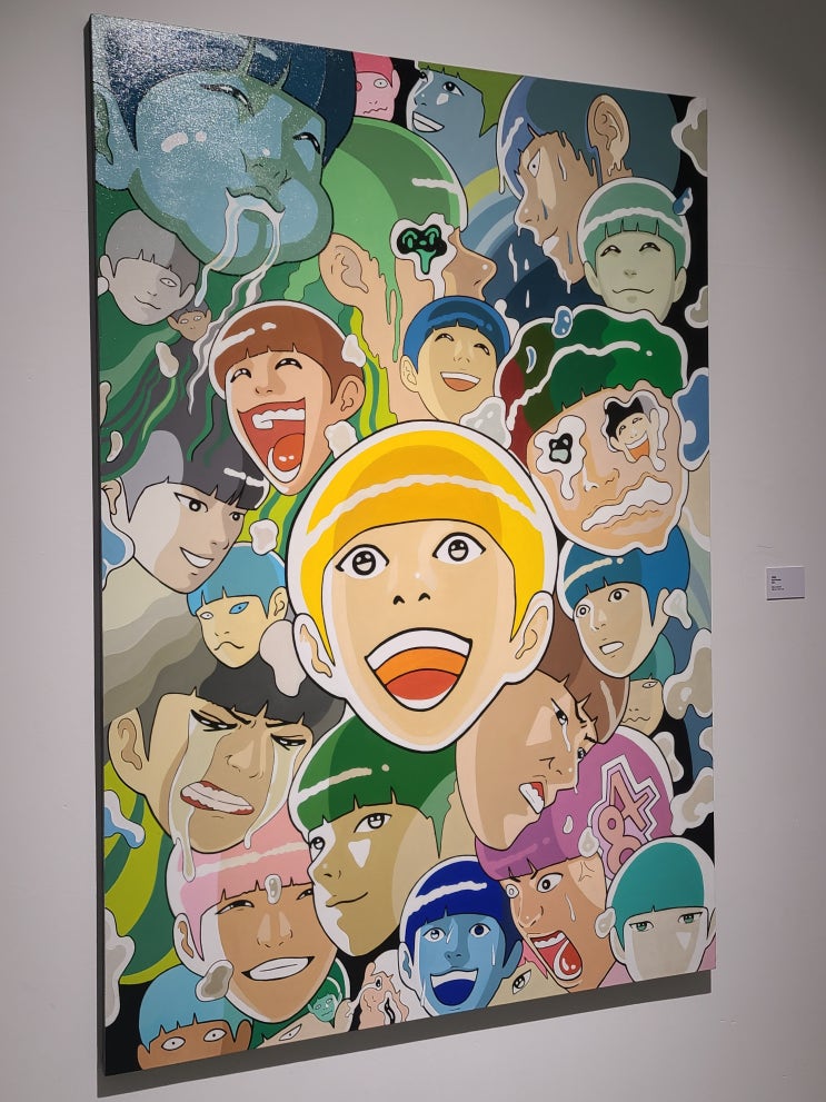  기안84 첫 개인전 전시회 관람 후기 : 웹툰작가에서 예술가라는 새이름!