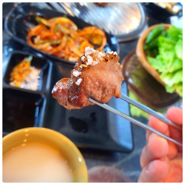  제주도 현지인 찾는 식당 서귀포시 흑돼지 흑돈시백돈면