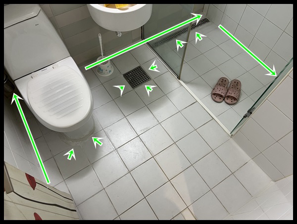  용인 보정동 오피스텔 화장실 누수-샤워 시 발생된 leak로 알게 된 화장실 방수 실체