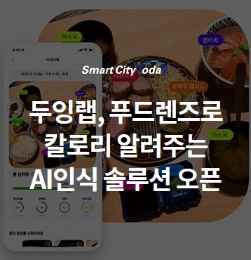  두잉랩, 푸드렌즈로 칼로리 알려주는 AI인식 솔루션 오픈