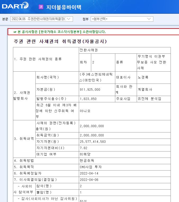 지더블유바이텍 / 주권관련사채권의취득결정(자율공시) 지더블유바이텍 / 주권관련사채권의취득결정(자율공시)