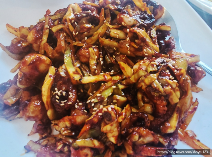 [영통 맛집] 직화쭈꾸미볶음+칼국수맛집 각시 쭈꾸미 솔직후기