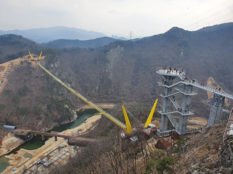  강원도 원주 핫플 소금산 출렁다리부터 울렁다리까지
