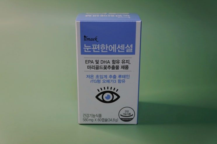  눈 이물감, 안구건조증 개선이 필요하다면 추천!