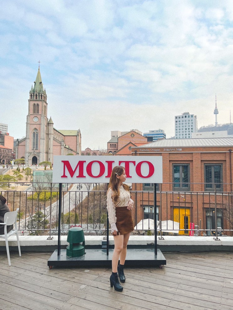  유럽 감성 카페 명동 MOLTO 몰또 이탈리안 에스프레소바
