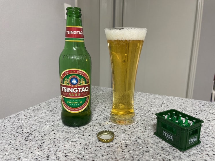  칭따오 맥주 리뷰