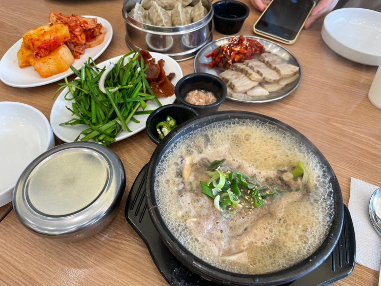 용인보라맛집 점심메뉴 육수당 용인보라점 국밥집