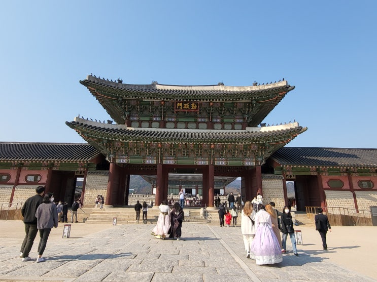  조선 최초의 궁궐. 경복궁
