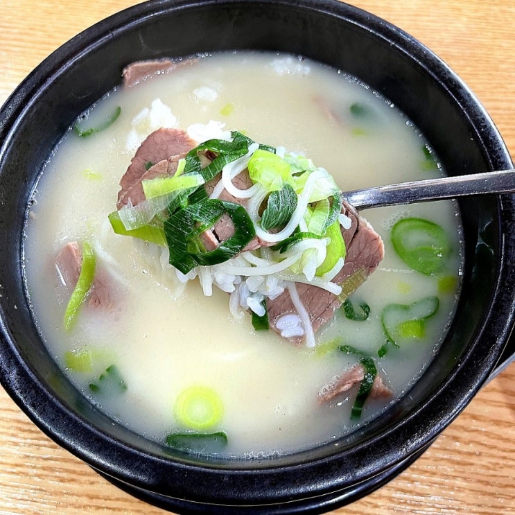  [전주 혁신도시] 뽀얗고 국물이 진국이였던 본가신촌설렁탕