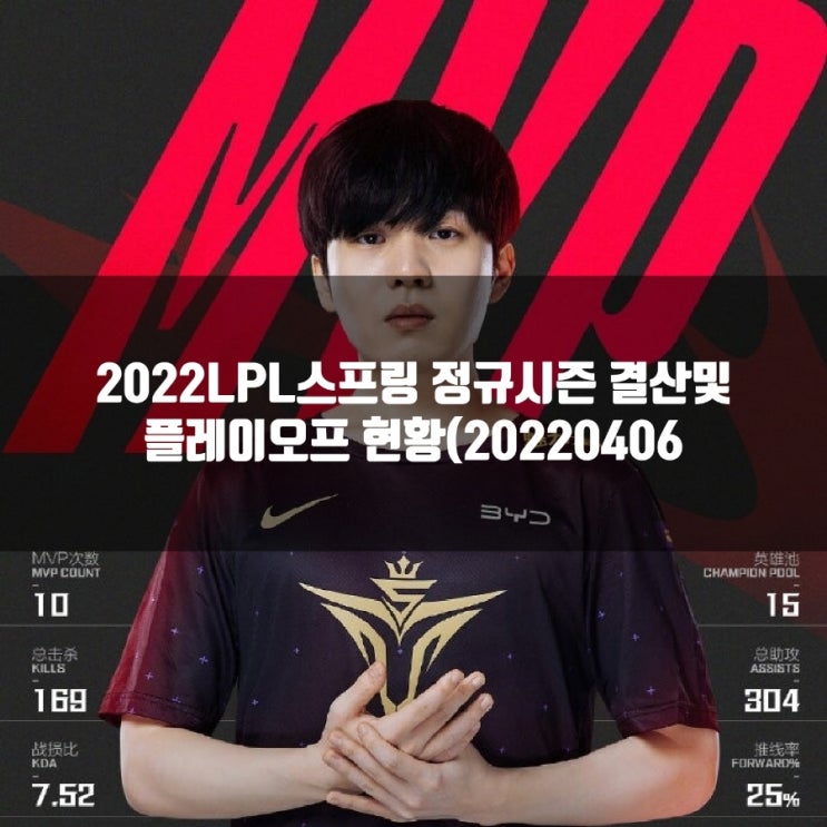 2022LPL스프링 플레이오프현황(20220405) 2022LPL스프링 플레이오프현황(20220405)