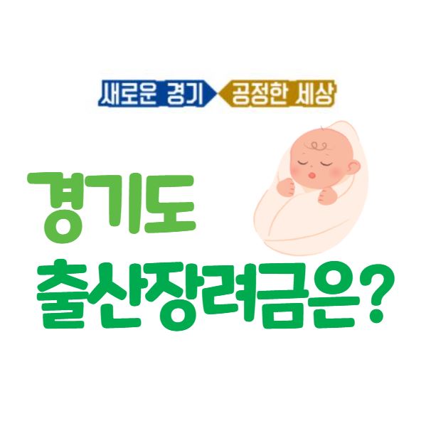 2022년 경기도 출산장려금 출산지원금 출산지원비 얼마나 될까?