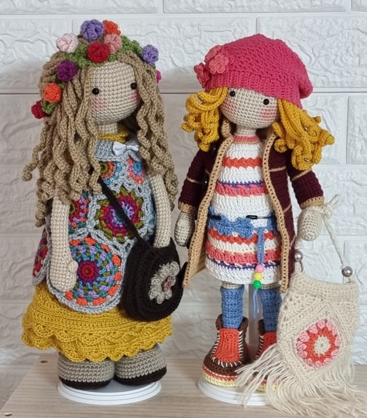  내돈내산 : Doll HENNI by CAROcreated design : 코바늘 인형