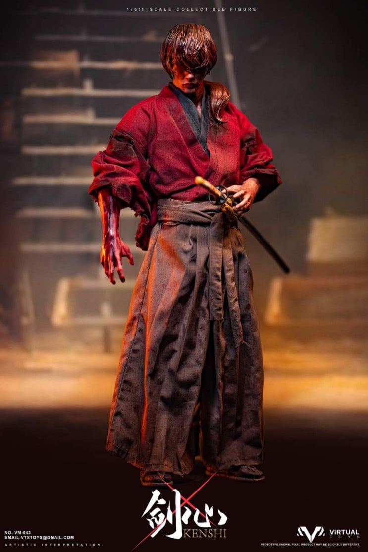  [출시 소식] 『VTS Toys』1/6 KENSHI (히무라 켄신 , 발도재)