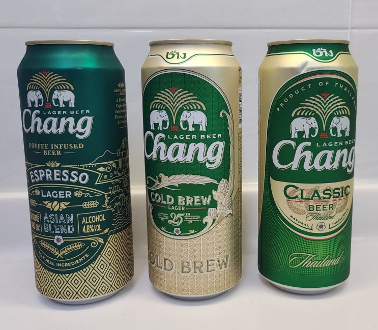 태국 맥주 창 라거, 창 콜드브루, 창 에스프레소. 방콕에 도착한다면 마셔야 할 맥주! 창에스프레소 강력추천! 태국 맥주 창 라거, 창 콜드브루, 창 에스프레소. 방콕에 도착한다면 마셔야 할 맥주! 창에스프레소 강력추천!