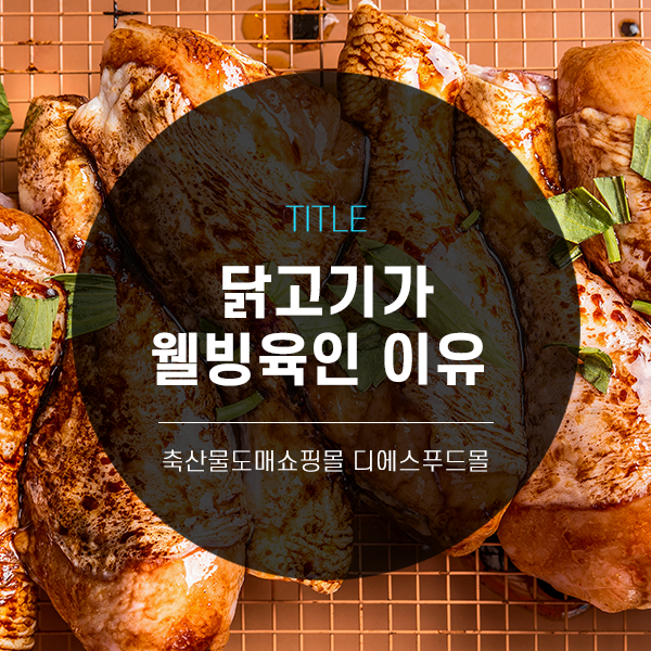  [디푸의 고기정보]닭고기가 웰빙육인 이유