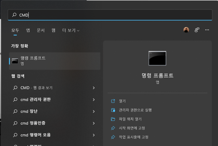  [윈도우] PC 사용하다가 느려지거나 오류가 발생 할때 써볼수 있는 방법. 윈도우 시스템파일 복구 방법.