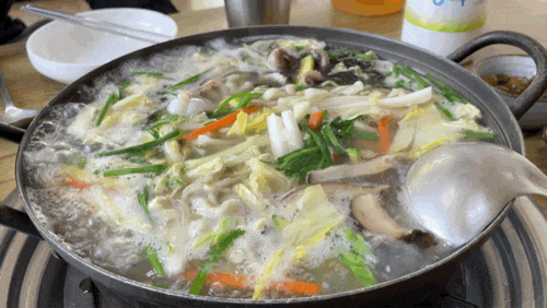  진주 칼국수 맛집 : 금산 밀이랑에서 해물칼국수 먹고 왔어요(오빠돈오빠산)