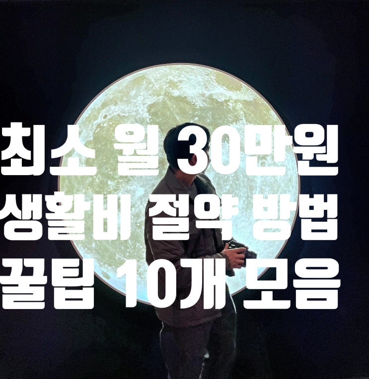  월 30만원 생활비 줄이는 방법&꿀팁!(목돈 모으고, 월세 받고 싶으면 이런 곳에 돈 쓰지 마세요)