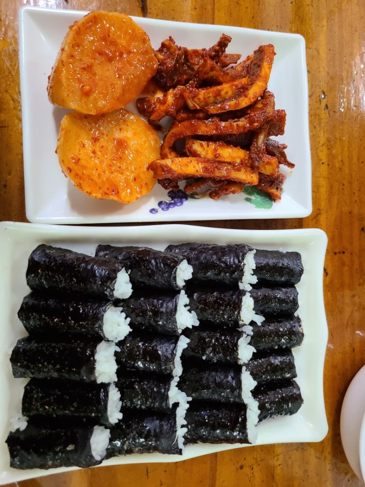  [서울-고속버스터미널역] 충무할매김밥