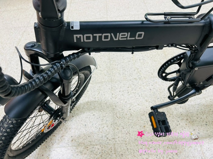 모터벨로 XT7 36V 20인치 접이식 미니벨로 전기자전거 구매후기