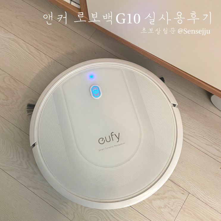 앤커 eufy 로보백 G10 실사용후기 (필터청소팁)