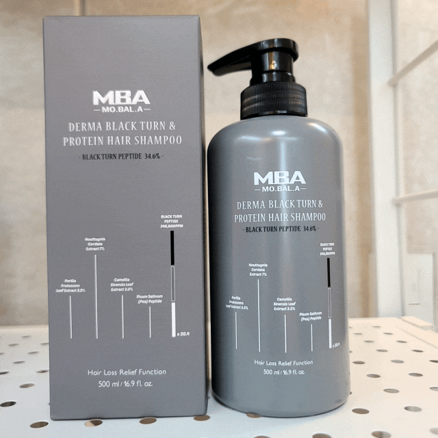  MBA 블랙턴샴푸 모낭경색 관리해봤어요