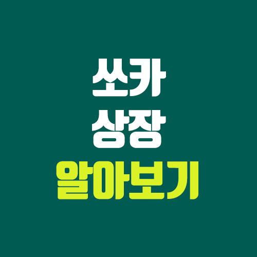 쏘카 상장 예비심사 승인 (코스피, 주관사, 장외가, 상장일, 지분) 쏘카 상장 예비심사 승인 (코스피, 주관사, 장외가, 상장일, 지분)