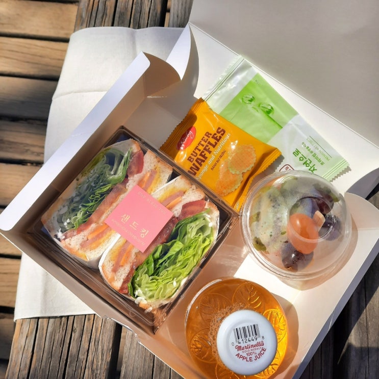  인천 단체도시락 '샌드킹' 샌드위치도시락