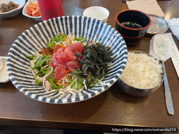 [서울 구로] 구로디지털단지역 맛집 직장인 점심 추천 회덮밥이 맛있는 해돋이