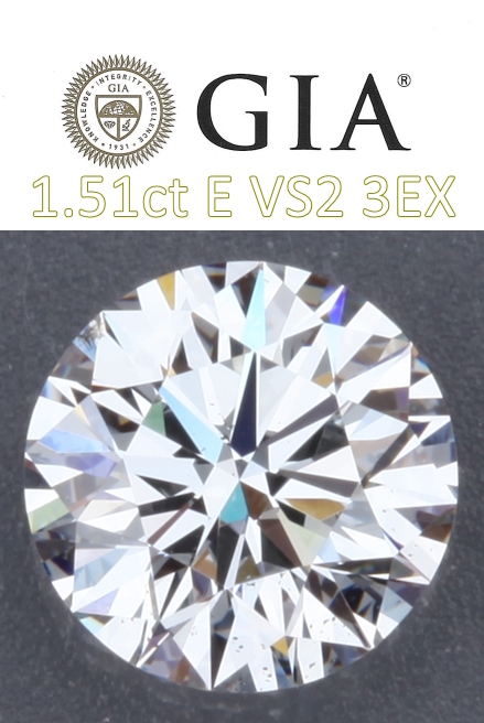  GIA Premium Diamond 1.51캐럿 다이아몬드안내