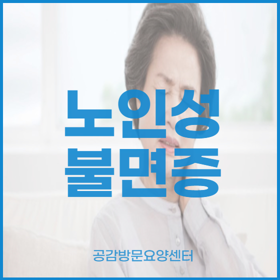  노인성 불면증 [공감방문요양센터 : 상도동/신대방동/대방동/신길동/흑석동/사당동 방문요양(노인요양)]