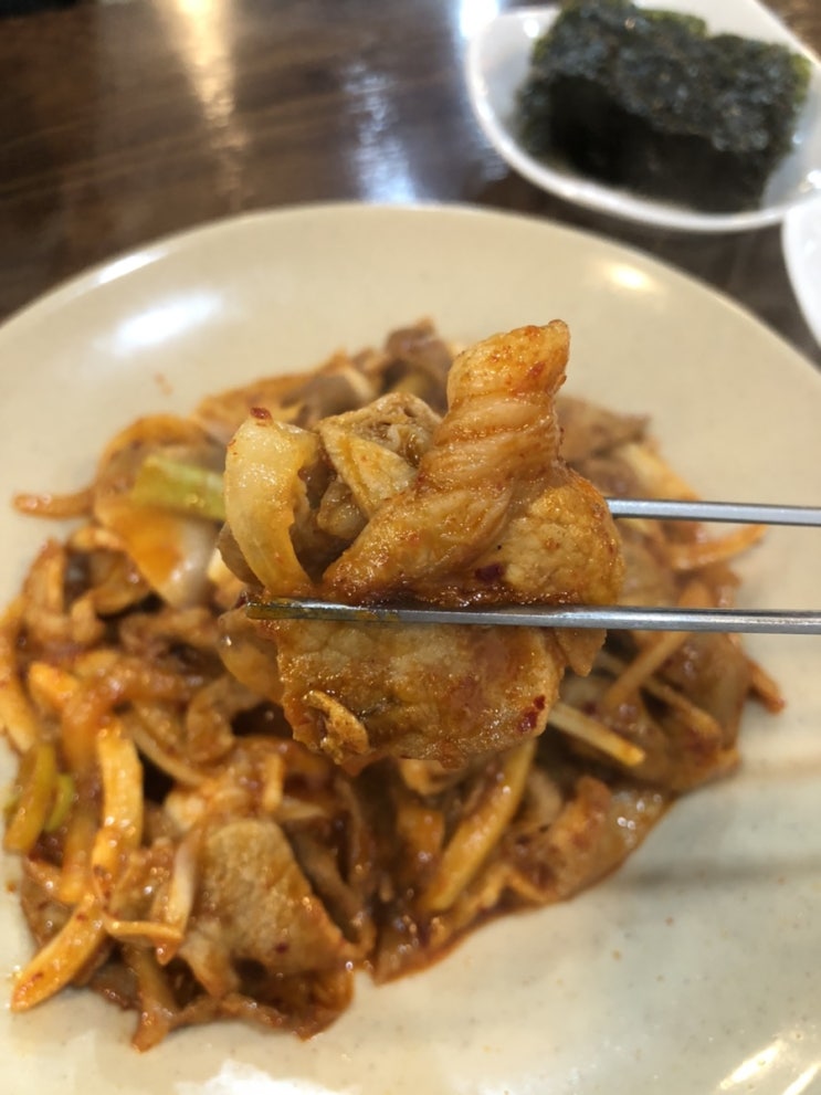  성수역, 성수동 백반집 <한끼밥상> 제육볶음, 순두부찌개