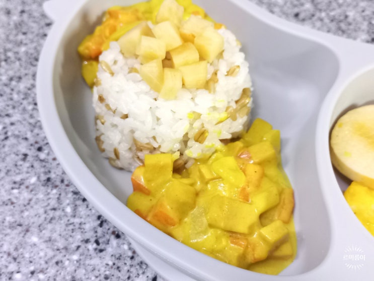  유아식단 아기카레 편식하는 아이 3살 4살 반찬