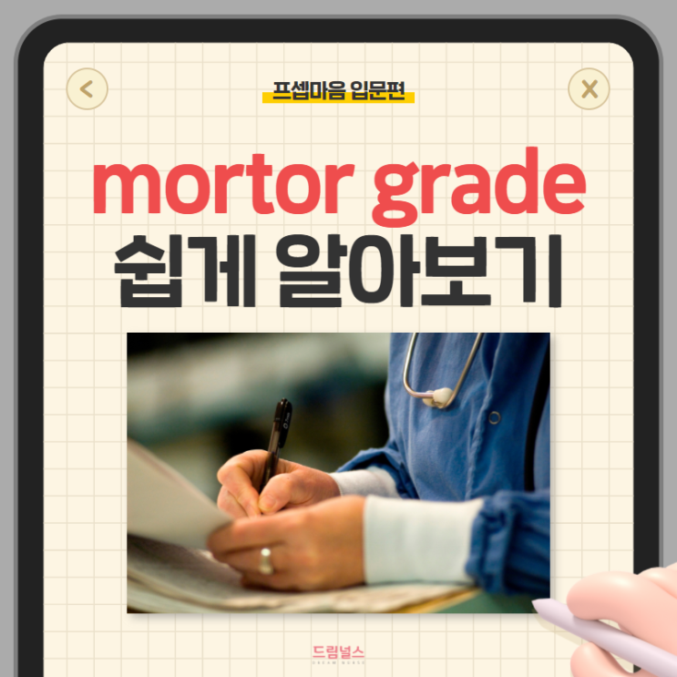 motor grade 이건 꼭 알아야 해요 motor grade 이건 꼭 알아야 해요