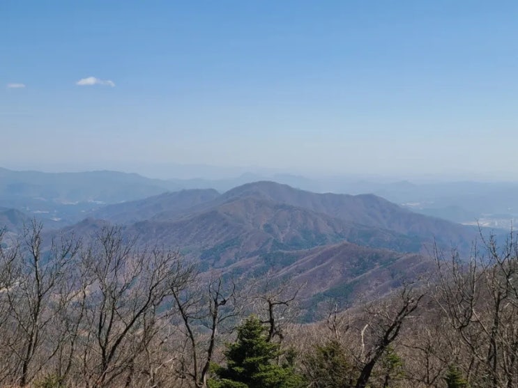  100대명산, 92-가평 연인산 등산코스(주차장~연인산~원점)