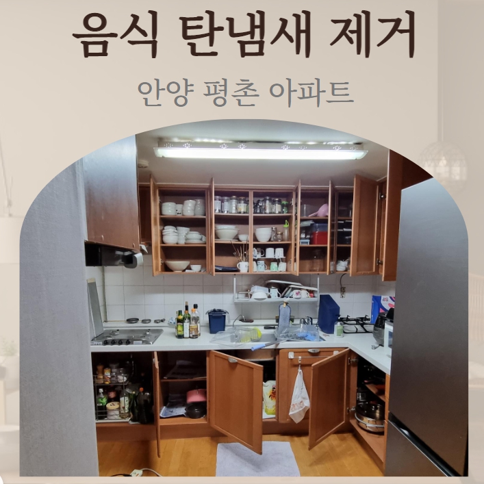  음식으로 인한 집안 탄내제거 꿀팁!