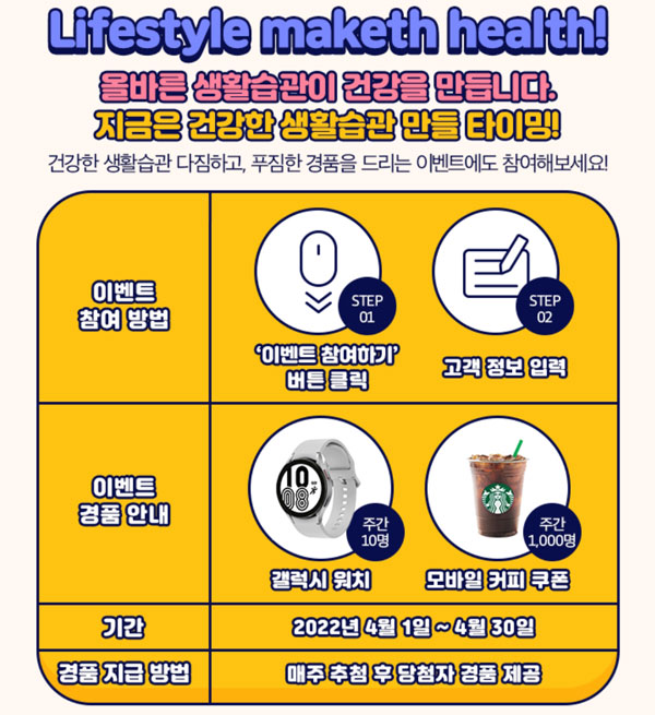 삼성화재 밸런스 테스트 이벤트(스벅1,000명/갤워치등)추첨 삼성화재 밸런스 테스트 이벤트(스벅1,000명/갤워치등)추첨