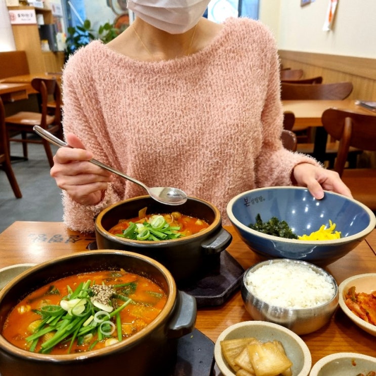  순천 설렁탕 낙곱새 깔끔한 혼밥 신대맛집 본설렁탕